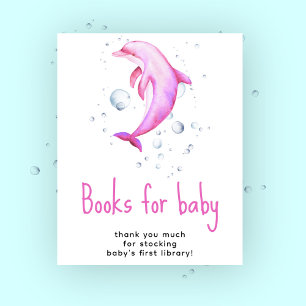 Poster Golfinhos em aquarela - Livros para bebé