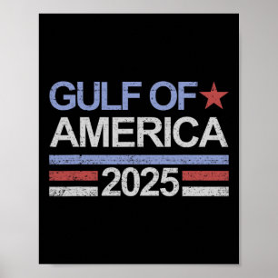 Poster Golfo Da América Dos Eua 2025 Golfo Da América Dos