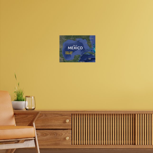 Poster Golfo do México (Sala de Estar 2)