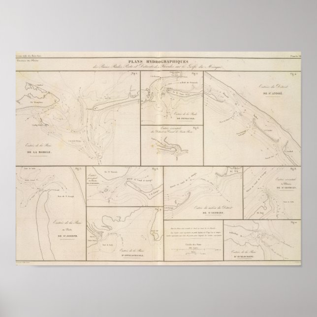 Pôster Golfo do México (Frente)