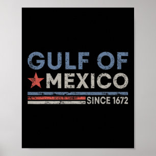 Poster Golfo Do México Desde 1672 - Golfo Do México