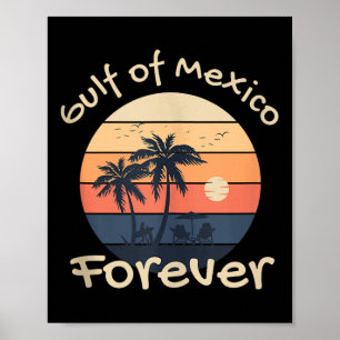 Poster Golfo Do México Para Sempre - Tanque Anti-Trump Pa