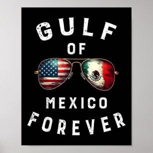 Poster Golfo Do México Presidente Trump Golfo Dos Eua