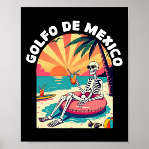 Poster Golfo Do México Viva Golfo Do México Souveni