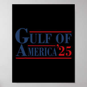 Poster Golfo Dos Eua América Est 2025