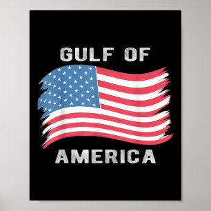 Poster Golfo Dos Eua Presidente Trump 2025 _4