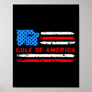 Poster Golfo Dos Eua Presidente Trump 2025 _5