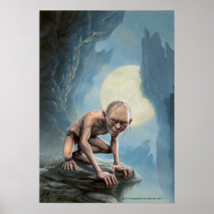 Poster GOLLUM™ com lua