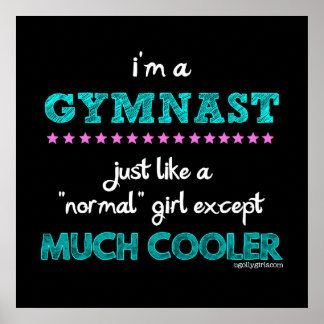 Pôster Golly Girls - I'm a Gymnast