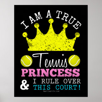 Poster Golly Girls: Tênis Princesa Regra Sobre Este Tribu