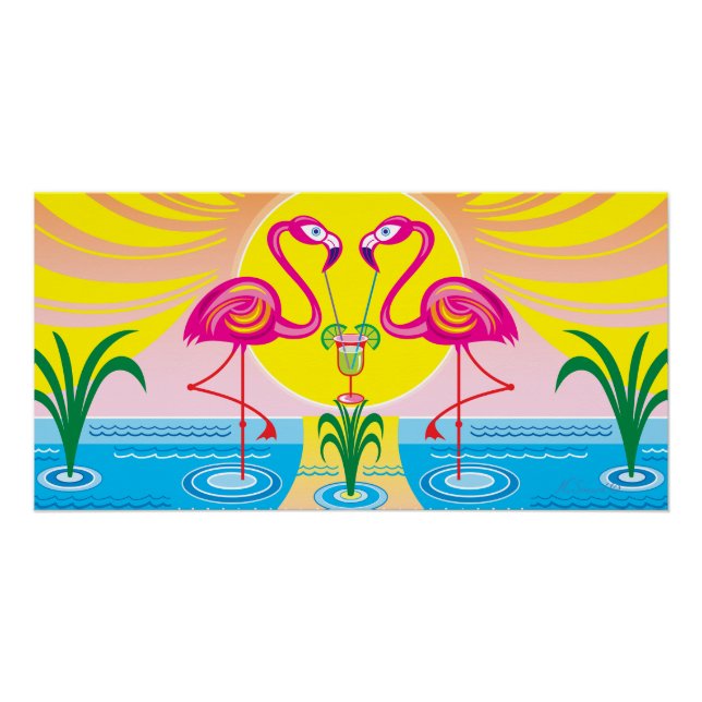 Pôster Gols Tropicais (Frente)