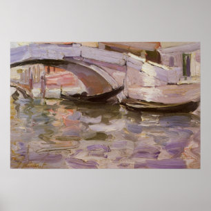 Pôster Gôndolas por John Singer Sargent, Arte Impressioni