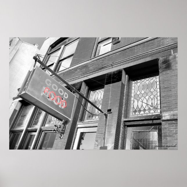 Pôster Good Food (Frente)