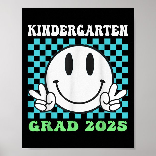 Poster Goodbye Kindergarten Olá Graduati Graduado - Class (Frente)