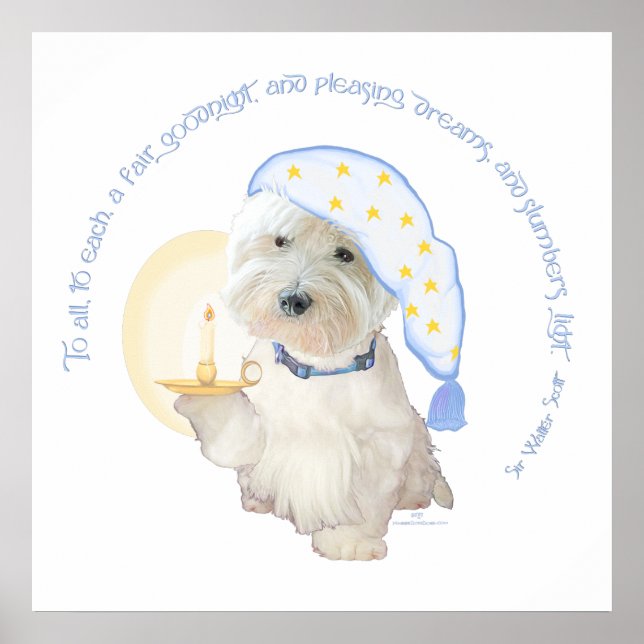 Poster Goodnight Blue (Frente)