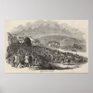 Pôster Goodwood Races: o curso