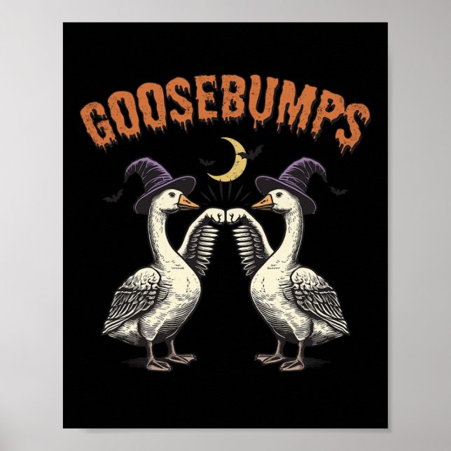 Poster Goosebumps Engraçado Bruxa Engraçada Bumps Torna o (Frente)