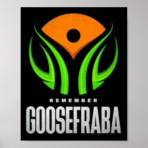 Poster Goosefra Ioga Vintage Zen Buda Engraçado Sarcástic