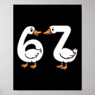 Poster Gooseza 67 Silvestre Rotação do Cérebro Professora