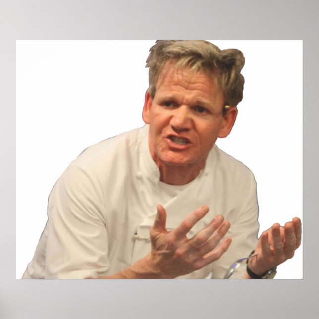 Poster Gordon Ramsay (Frente)