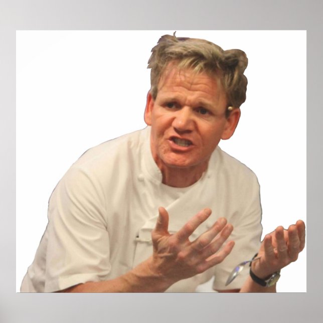 Poster Gordon Ramsay (Frente)