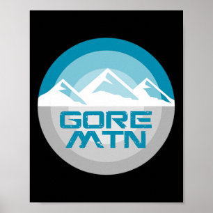 Poster Gore Mountain Ny Graphic Snowboard Ski T
