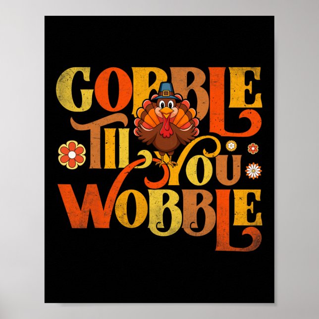 Poster Gorgoleje Até Vacilar Rosto de Peru Fofo Diversão  (Frente)