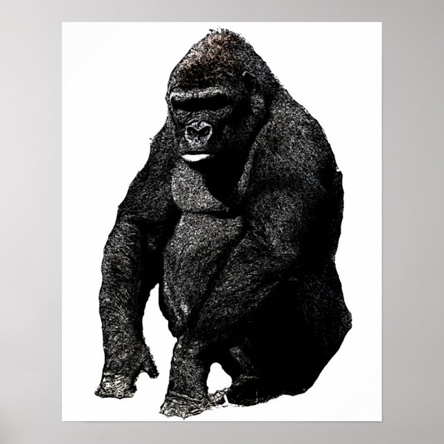 Poster Gorila (Frente)