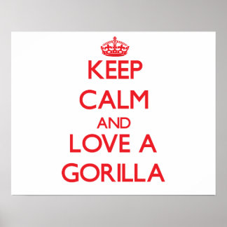 Pôster Gorila