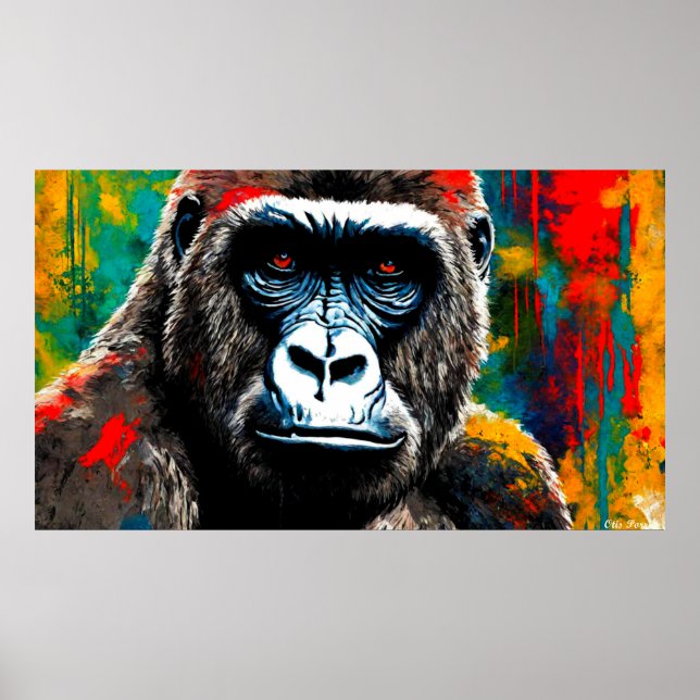 POSTER GORILLA (Frente)