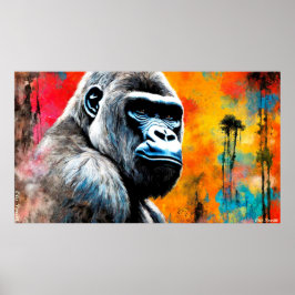 POSTER GORILLA 2