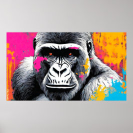 POSTER GORILLA 4