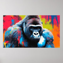 POSTER GORILLA 5