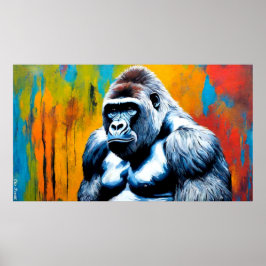 POSTER GORILLA 6