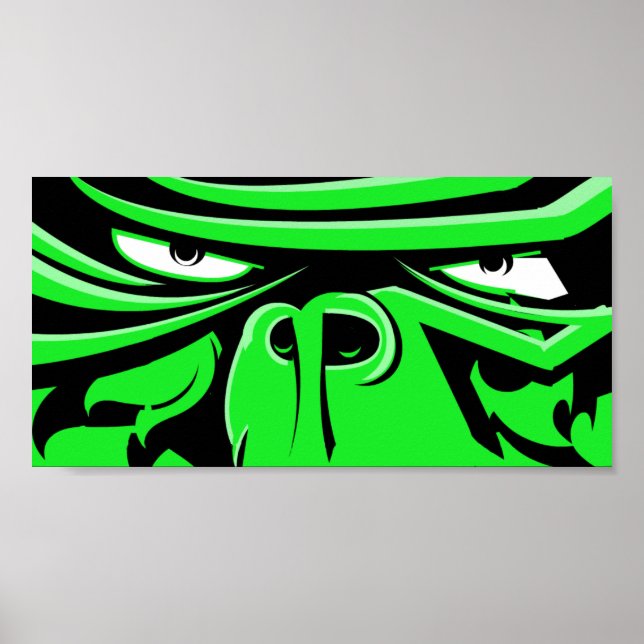 Pôster Gorilla Eyez (Frente)