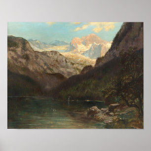 Poster Gosausee & Dachstein por Konrad Petrides