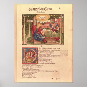 Poster Gospel of St.Matthew, Book I