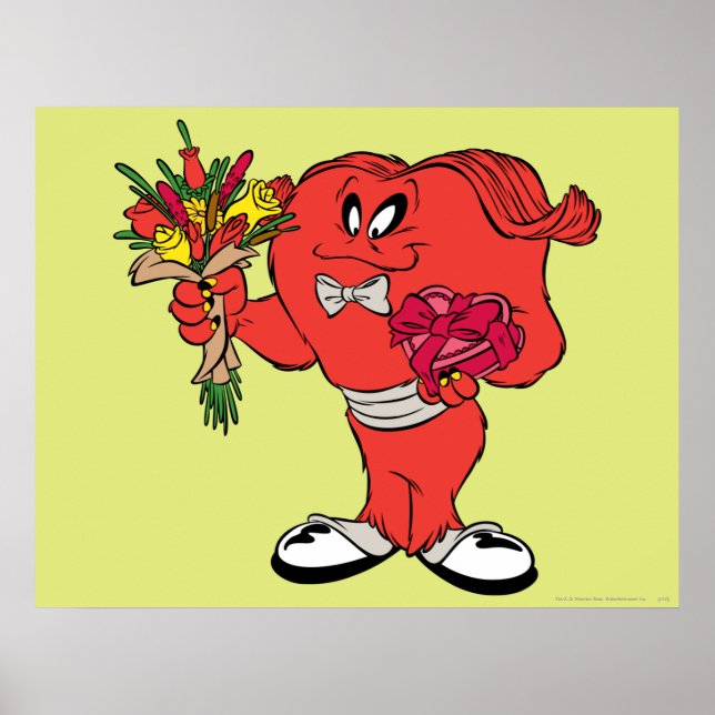 Poster Gossamer com rosas (Frente)