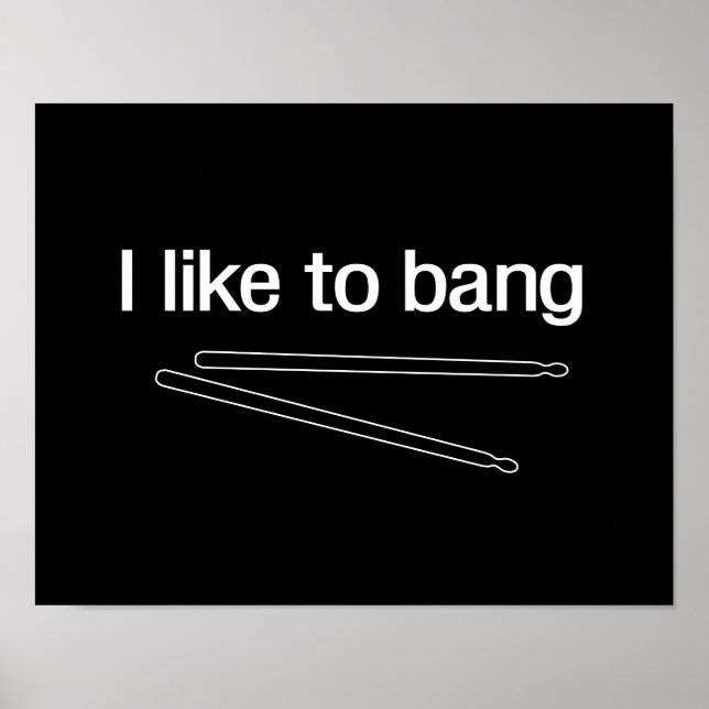 Poster Gosto de Bang (Frente)