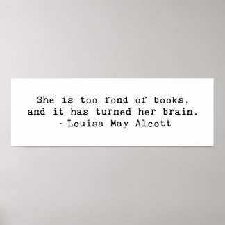 Pôster Gosto de Livros