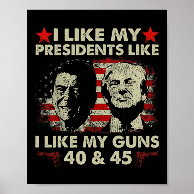 Poster Gosto Dos Meus Presidentes, Como Gosto Das Minhas  (Frente)