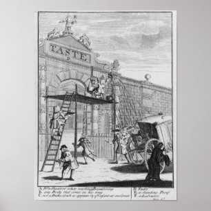 Pôster Gosto, ou porta de Burlington, 1732