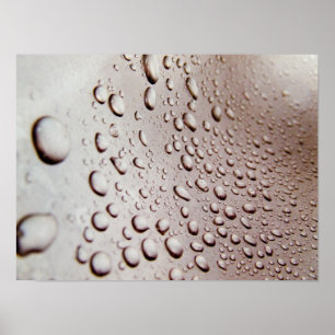 Pôster Gotas da água
