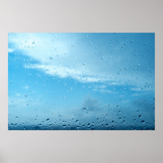 Pôster Gotas de chuva (Frente)