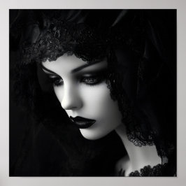 Poster Goth Lady