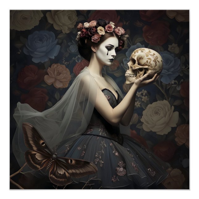 Pôster gothic aesthetic (Frente)