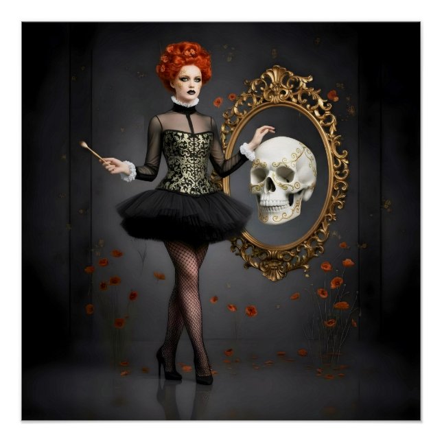 Pôster gothic aesthetic (Frente)