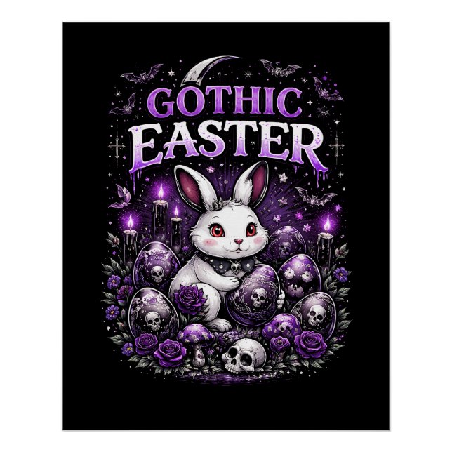 Pôster Gothic Easter (Frente)