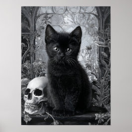Poster Gothic Kitten