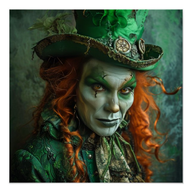 Pôster Gothic Leprechaun (Frente)